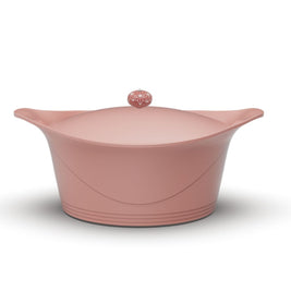 L'incroyable cocotte 24cm , ROSE