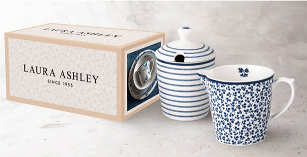 Set crémier et sucrier BLUEPRINT, LAURA ASHLEY