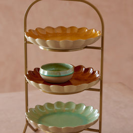 ASSIETTE PLATE 21CM- MARRAKESH CANNELLE - COSTA NOVA