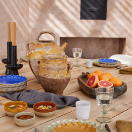 ASSIETTE CREUSE 23CM - MARRAKESH SABLE BLANC - COSTA NOVA (Copie)