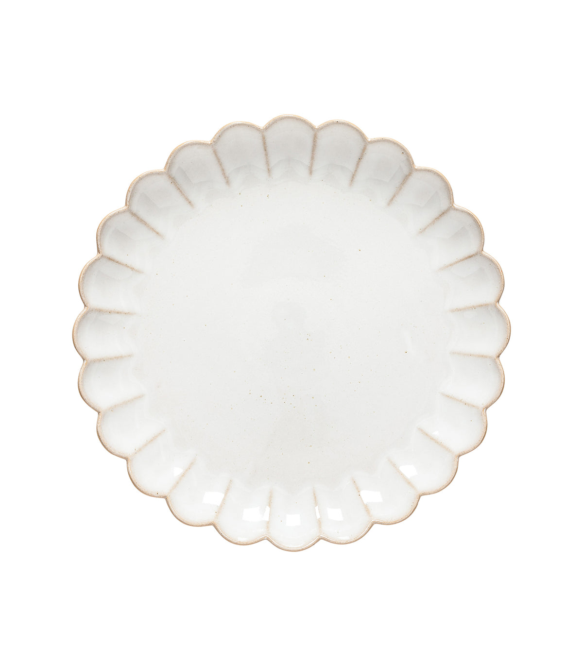 ASSIETTE PLATE 28CM - MARRAKESH SABLE BLANC - COSTA NOVA