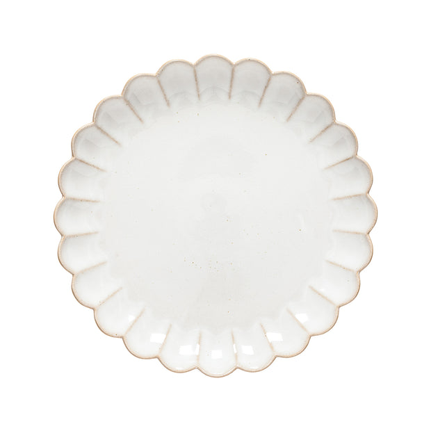 ASSIETTE PLATE 28CM - MARRAKESH SABLE BLANC - COSTA NOVA