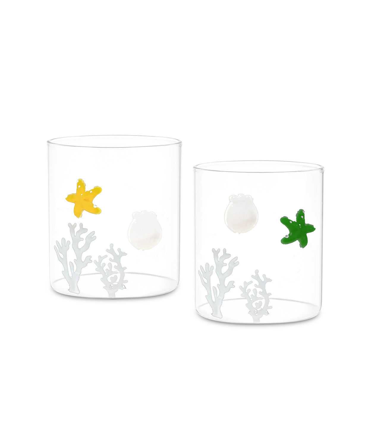 SET 2 GOBELETS SEA - Rose & Tulipani