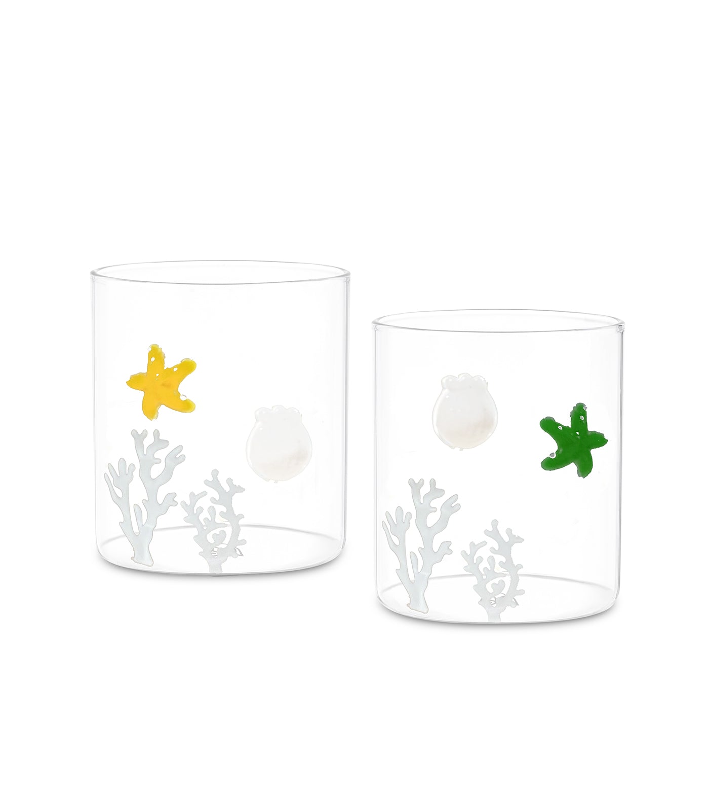 SET 2 GOBELETS SEA - Rose & Tulipani