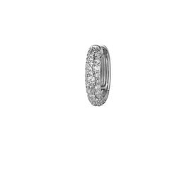 BOUCLES D'OREILLES - CHAMPAGNE ARGENT