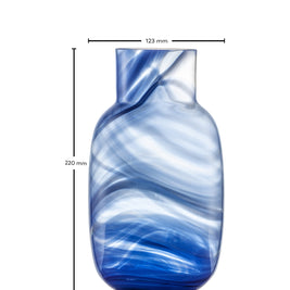 VASE verre bleu 22cm - Zwiesel