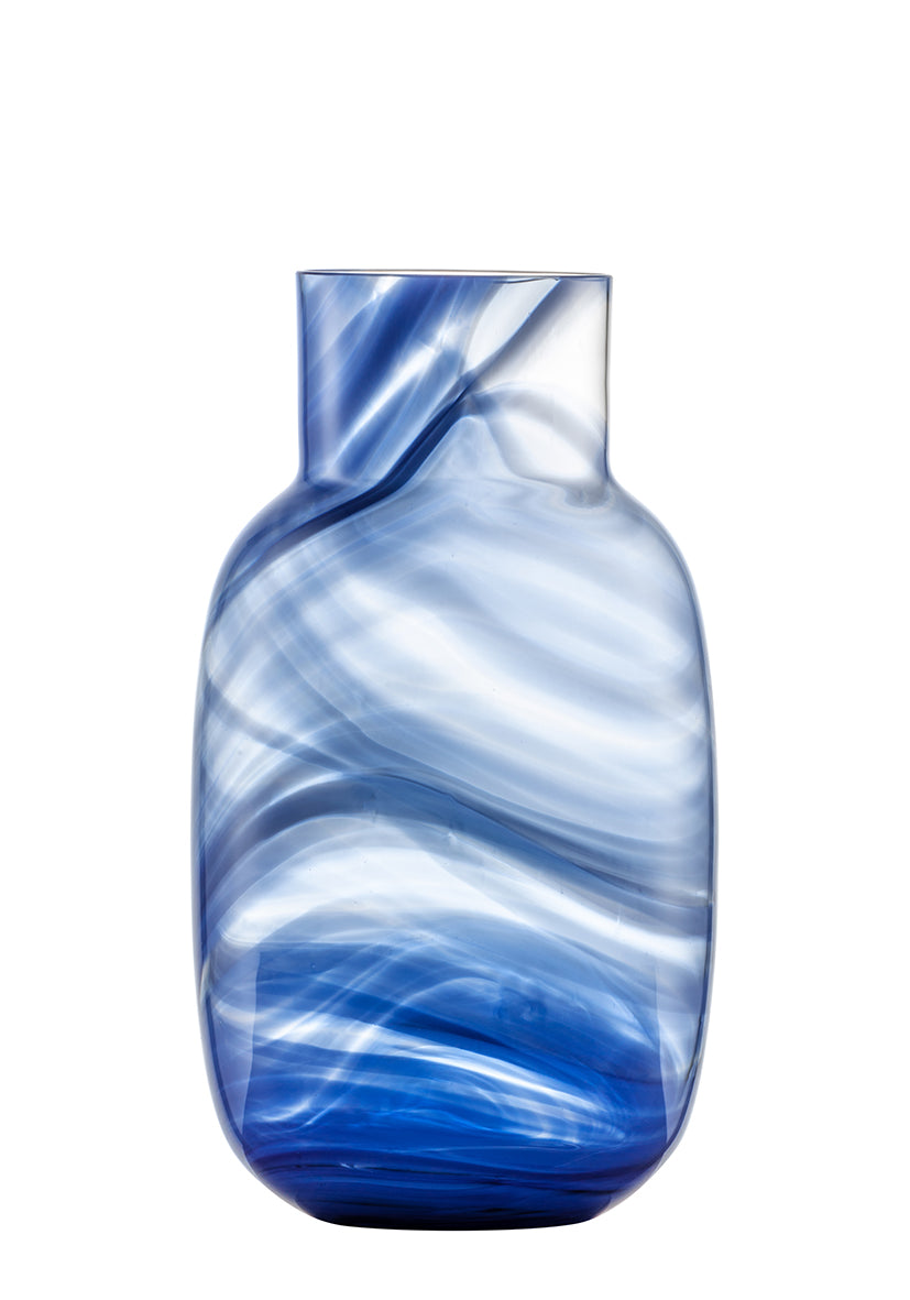 VASE verre bleu 22cm - Zwiesel