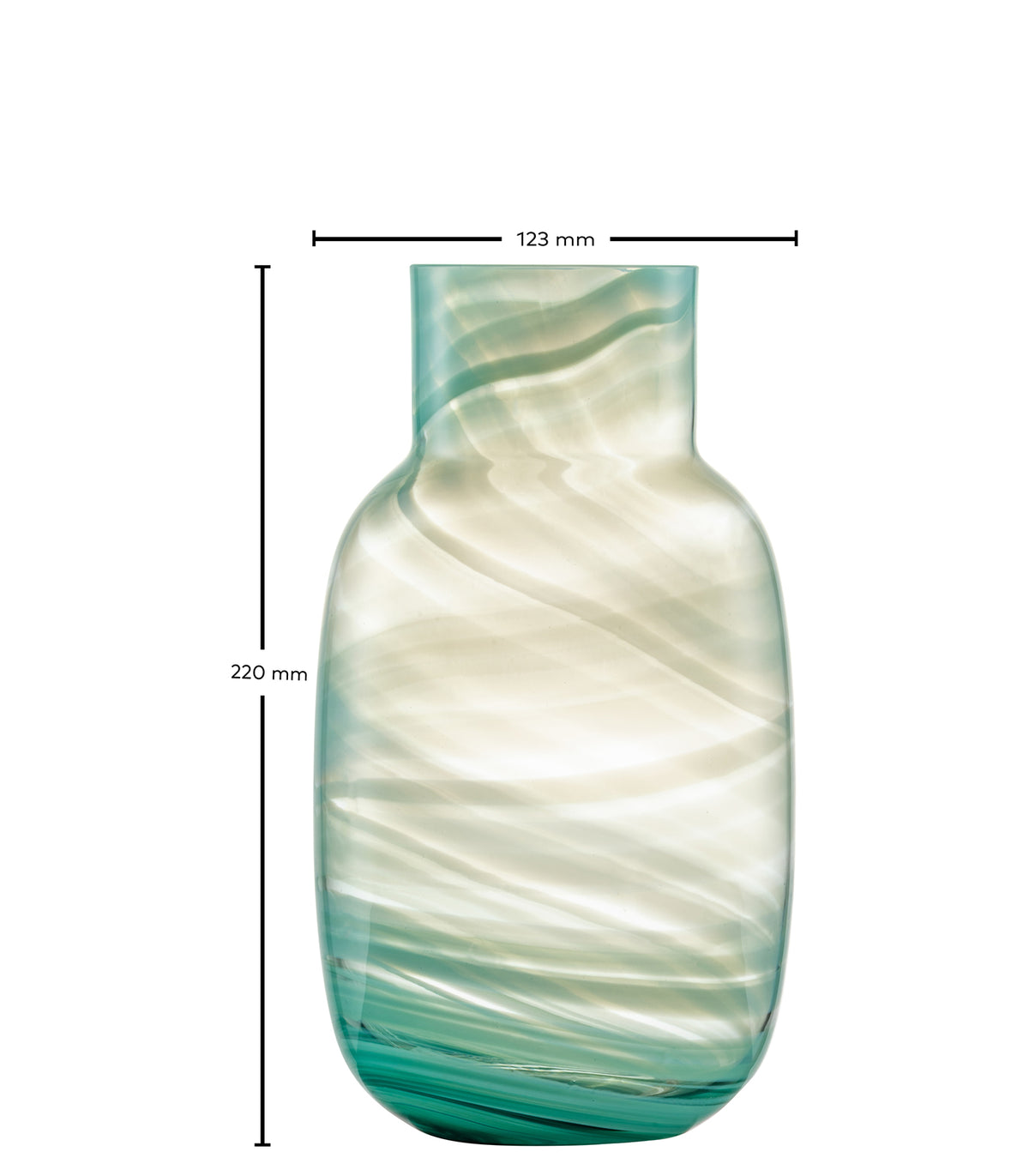 VASE verre GREEN 22cm - Zwiesel