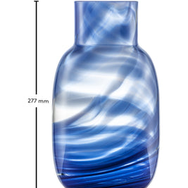 VASE verre bleu 27.7cm  - Zwiesel