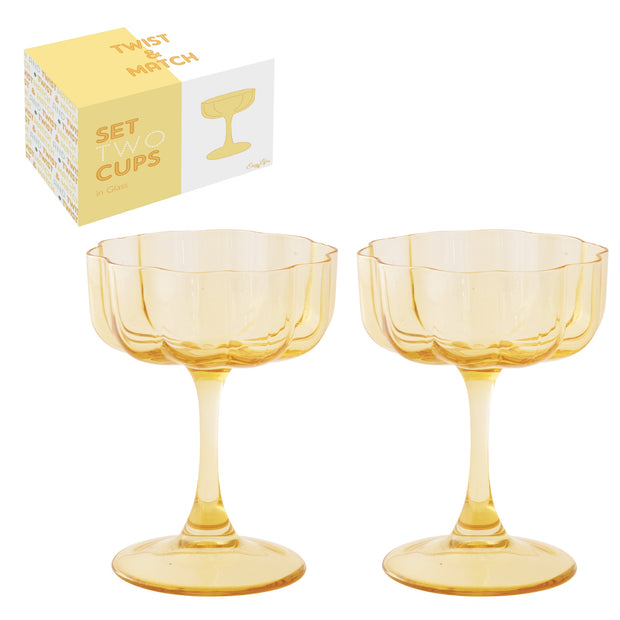 2 COUPES JAUNES- TWIST & MATCH - SUMMER