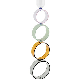 Bougeoir cercles RITUALI 34,5cm