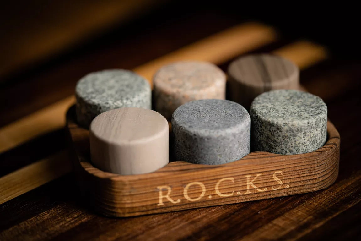 Pierres de refroidissement pour whisky