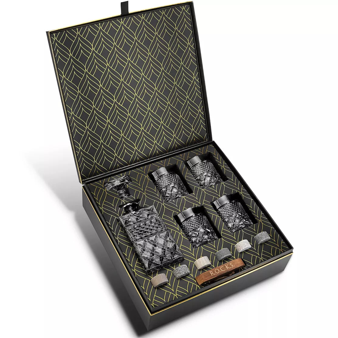 Coffret Carafe à whisky et verres