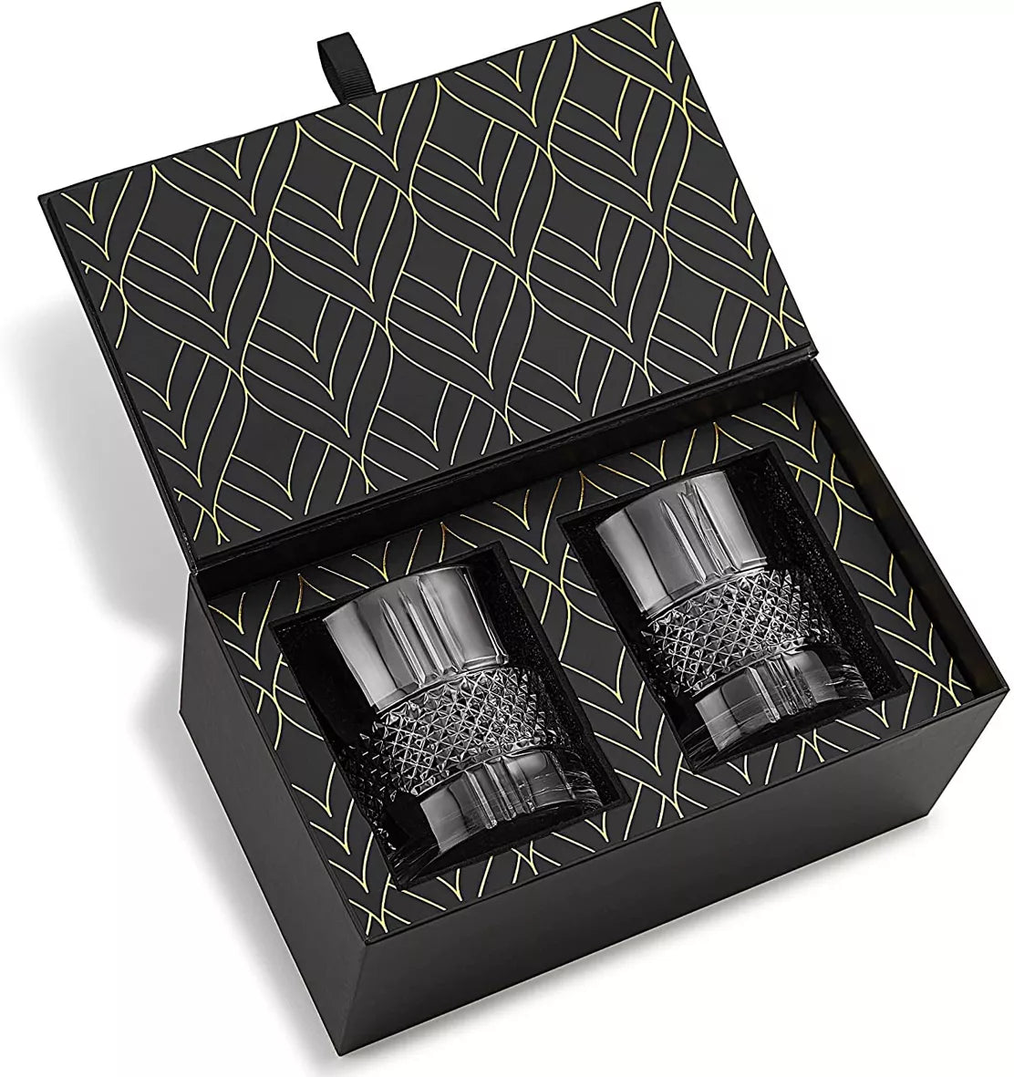Coffret 2 verres whisky Eco-Crystal