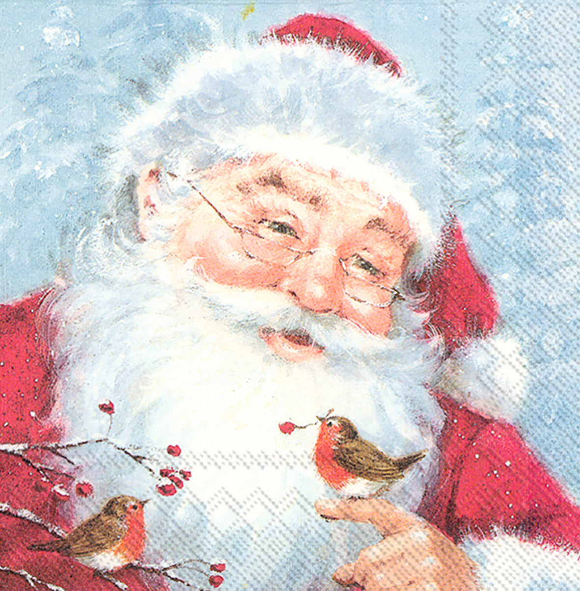 Serviettes Friendly Santa