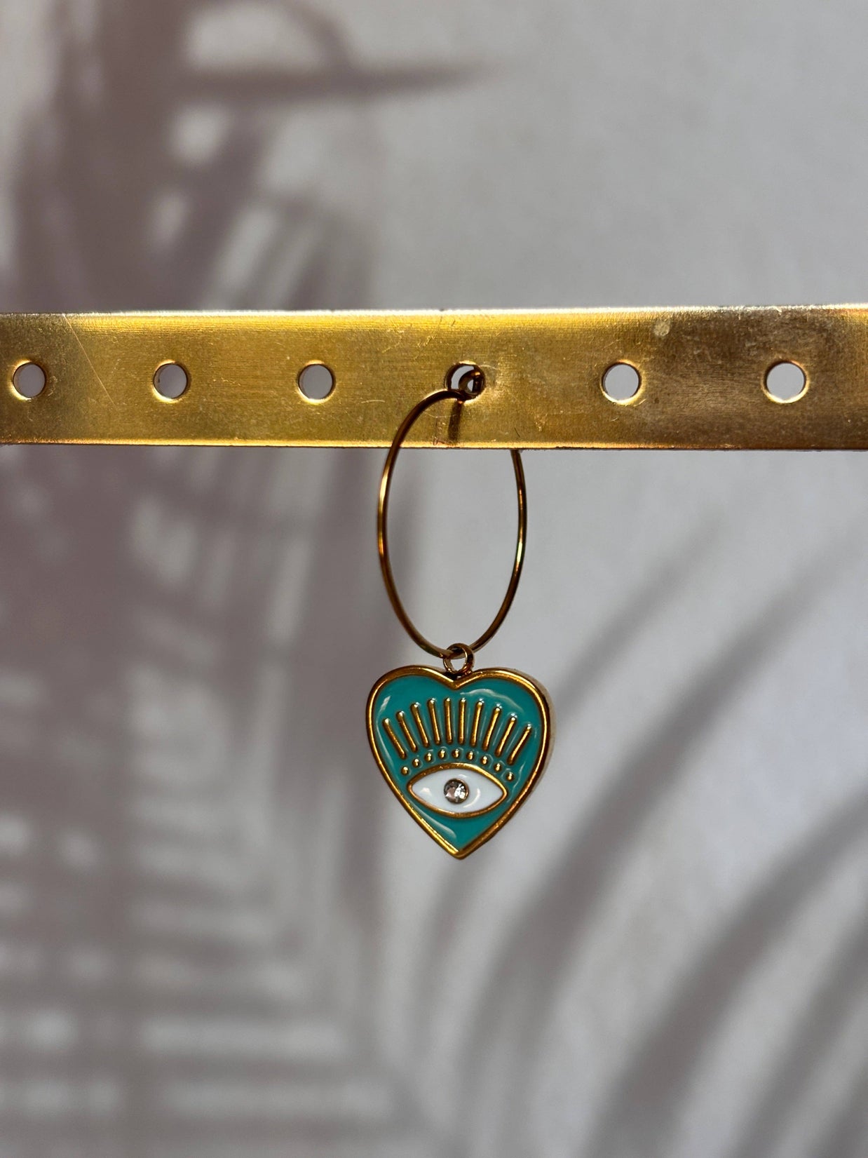 Mix and Match – Boucles d'oreilles simples avec pendentif: Lune-changement