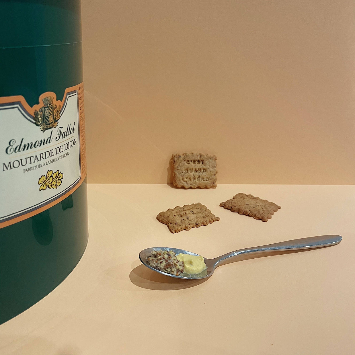 Biscuits salés Moutardes