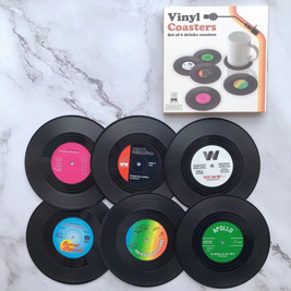 Dessous de verre LP - Boîte de 6 pièces