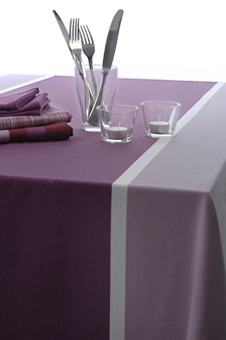 Nappe Prune/Bruyère 150 X250cm
