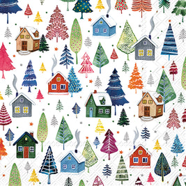 Serviettes WINTER VILLAGE