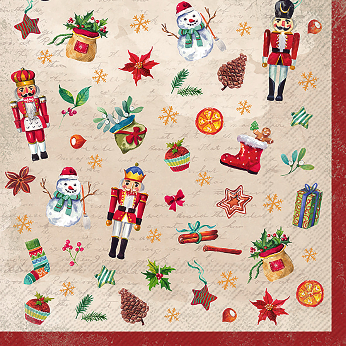 Serviettes FESTIVE TRADITION