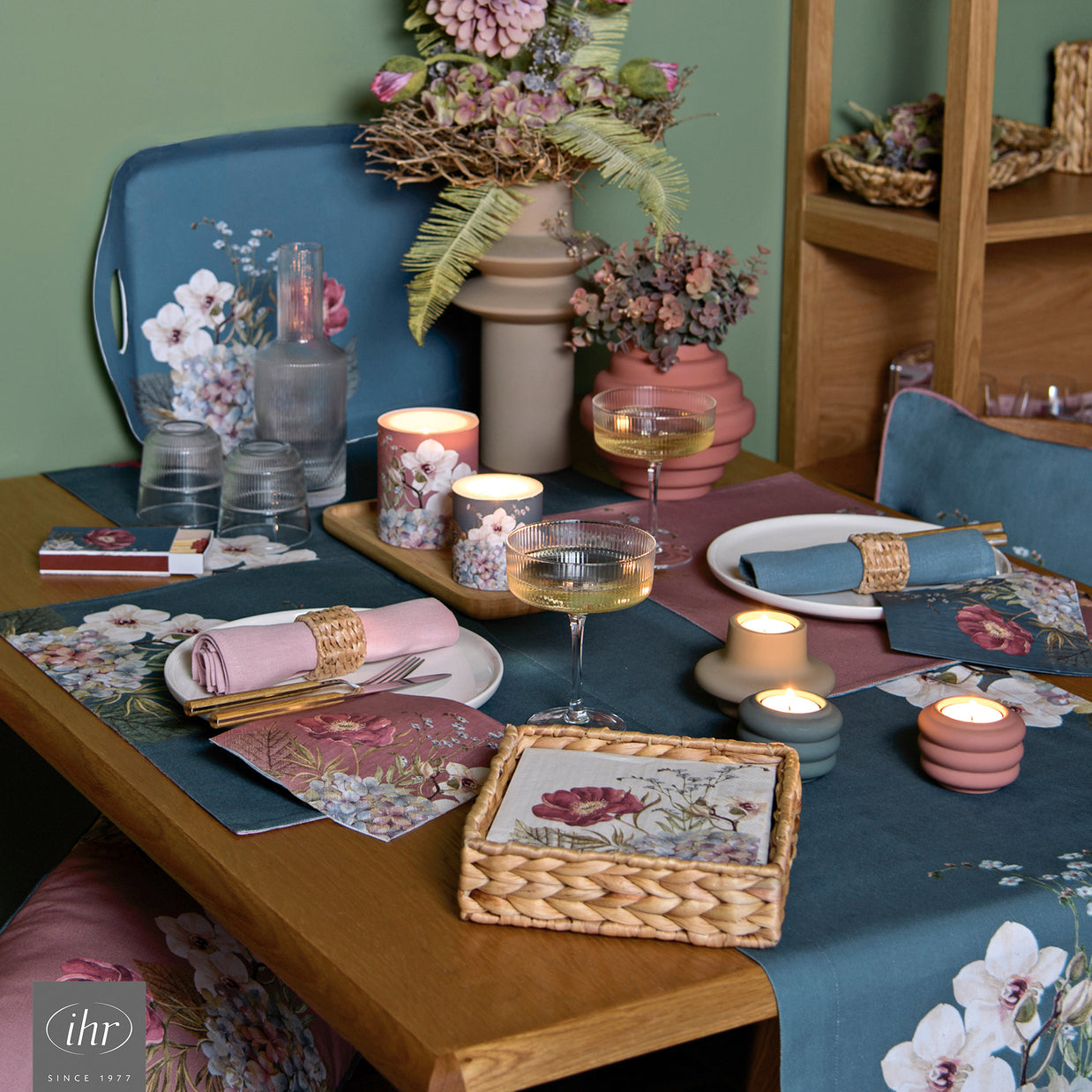Chemin de table BELLES FLEURS