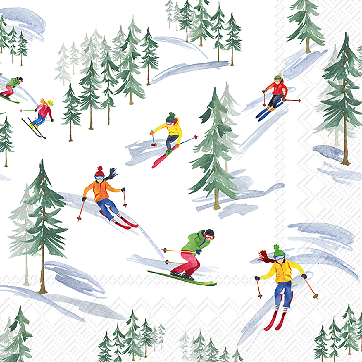 Serviette Ski