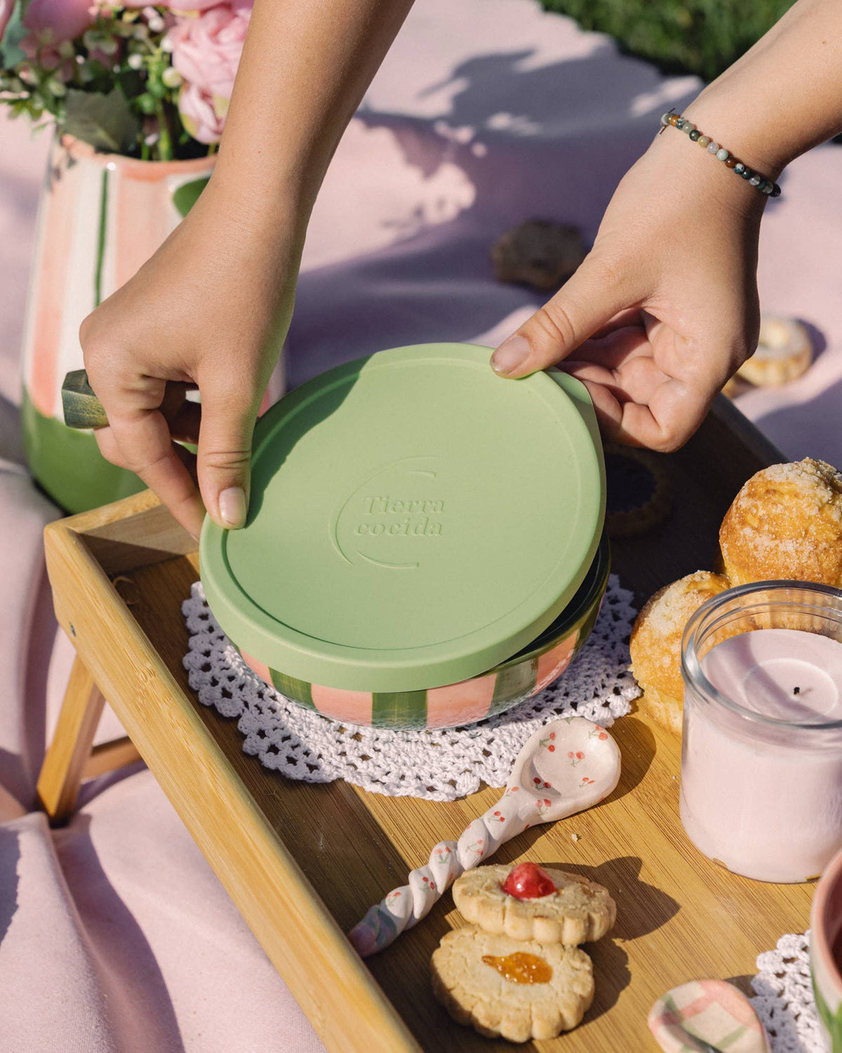 Assiette râpe-ail - Céramique vintage moyenne - Elizabeth: CON PACKAGING