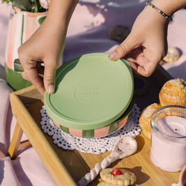 Assiette râpe-ail - Céramique vintage moyenne - Elizabeth: CON PACKAGING