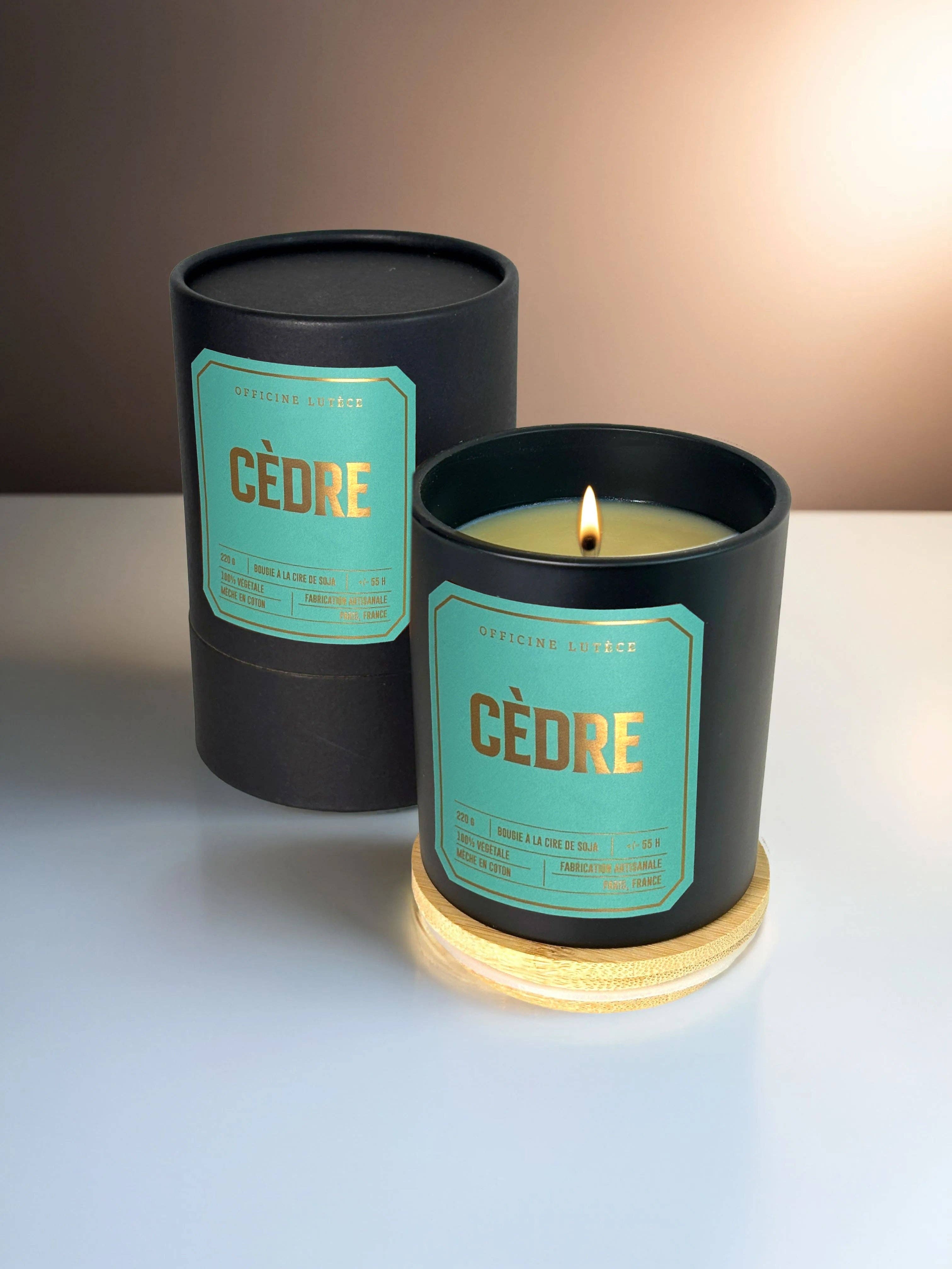 Cèdre - Bougie parfumée