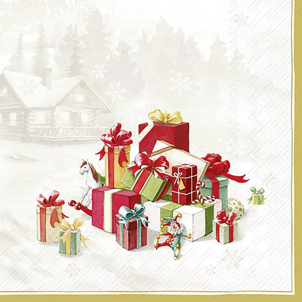 Serviette Happy Presents