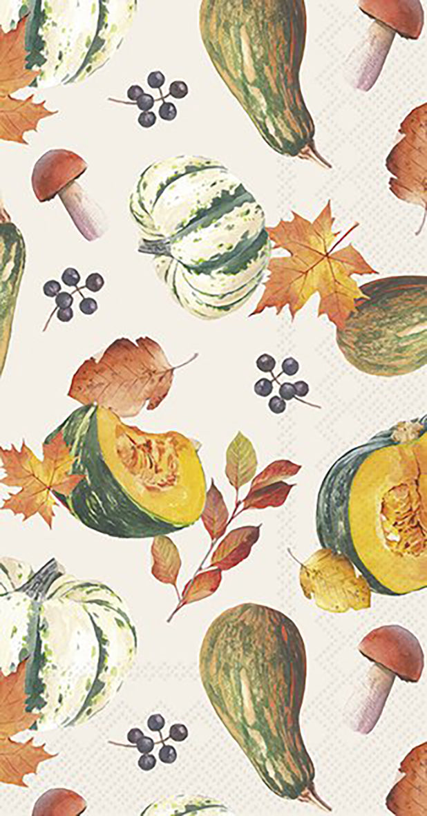Serviettes buffet automne