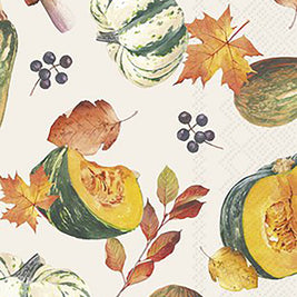 Serviettes buffet automne