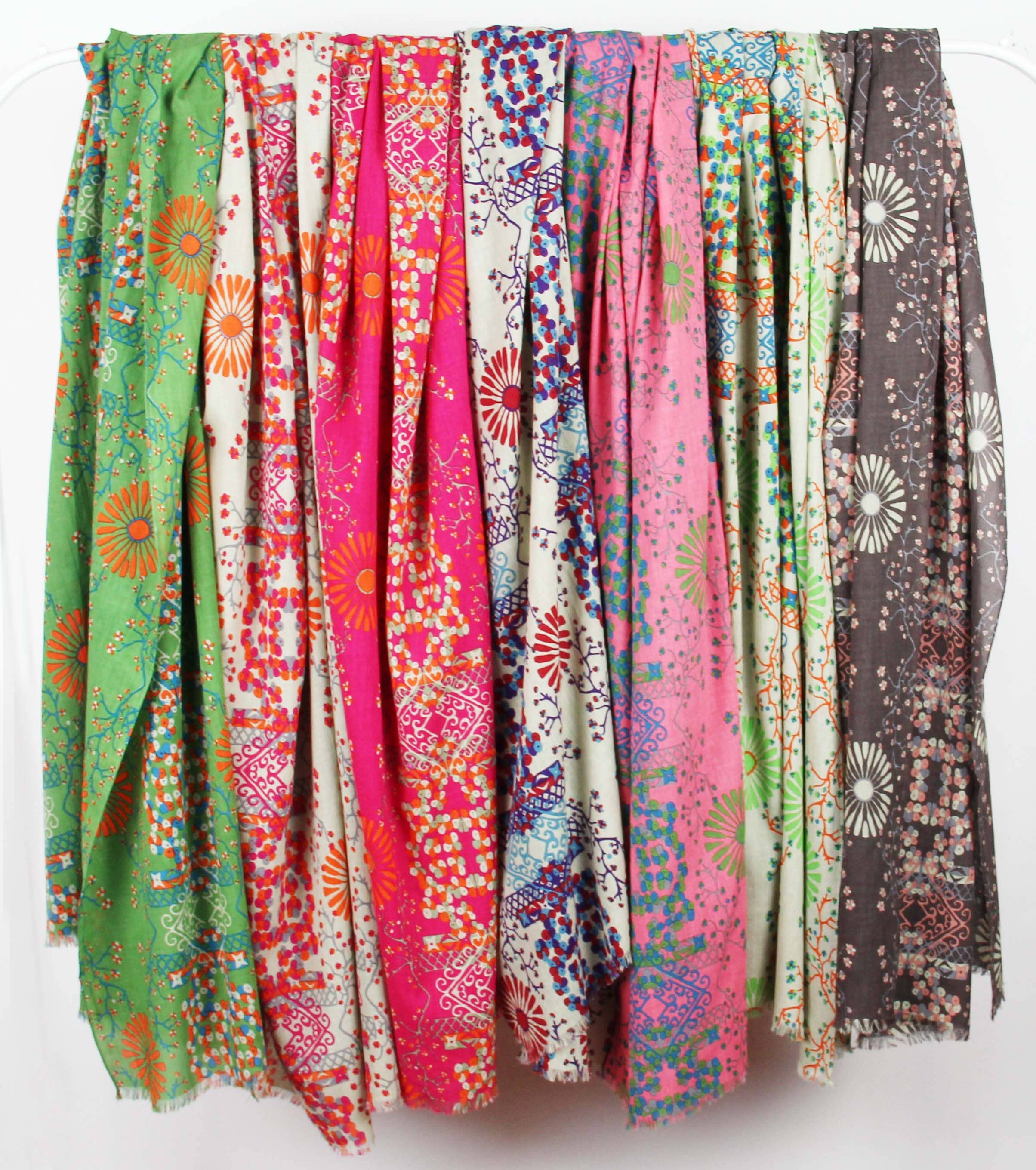 Foulard Coton Bio Ryoko Beige