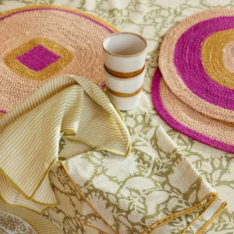 Set de table Mada - Rose Fuchsia