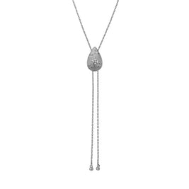 Collier - DROP BOLO ARGENT