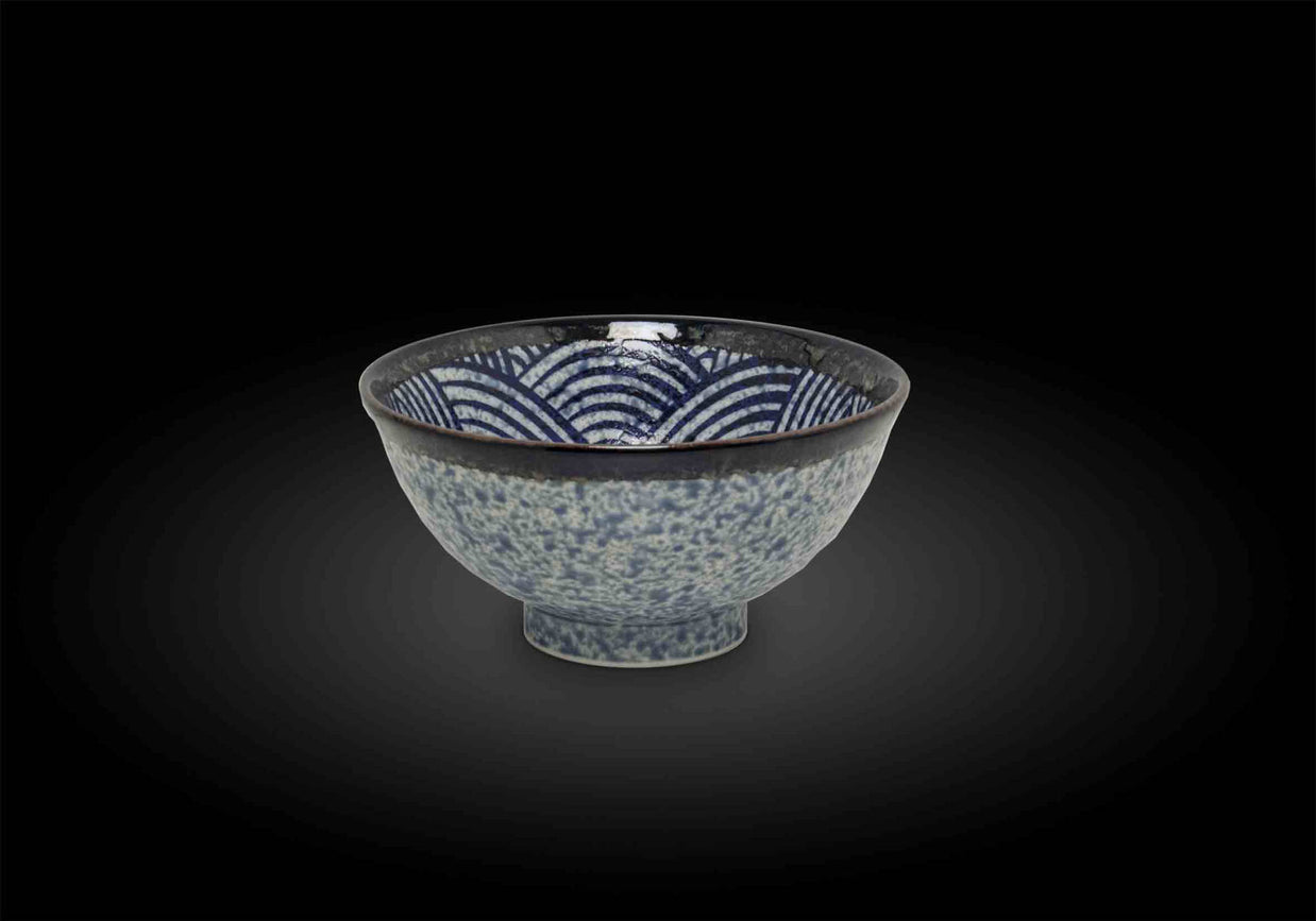 Bol WAVE 13x6,5cm, Porcelaine, EDO JAPAN