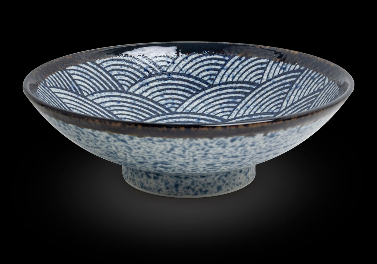 Bol WAVE 24,5x8cm, porcelaine, EDO JAPAN