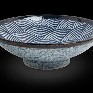 Bol WAVE 24,5x8cm, porcelaine, EDO JAPAN