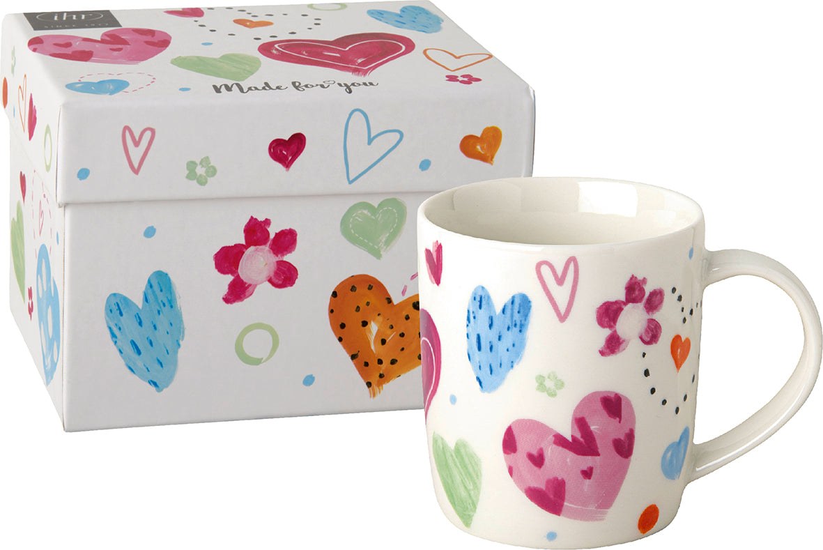 Mug COEURS ORANGES