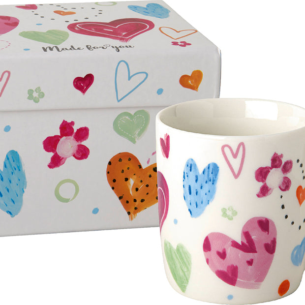 Mug COEURS ORANGES