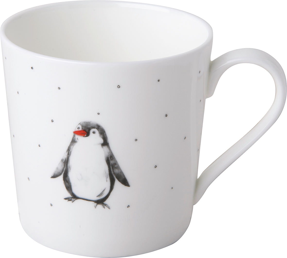 GOBELET BONE CHINA - PENGUIN BLACK
