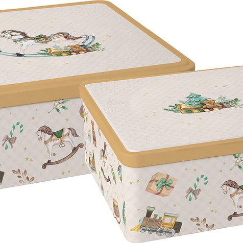 BOITE BISCUITS - NOSTALGIC ROCKING HORSE