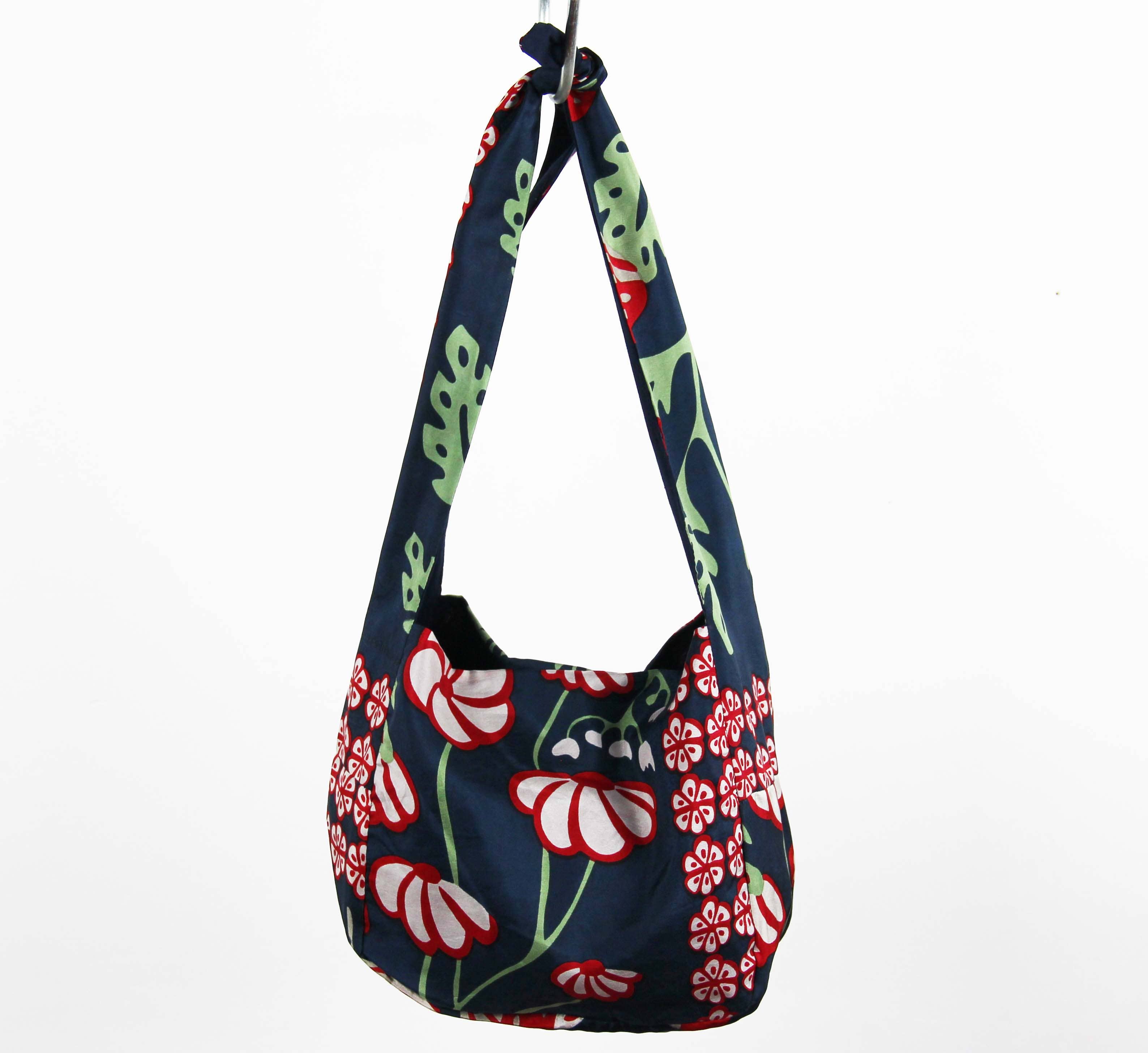 Sac Bobby en Soie Alice Marine
