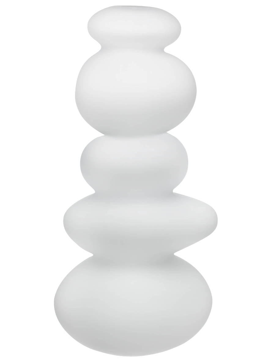 BOUGEOIR D 144 H 342 OPAL WHITE CAIRN