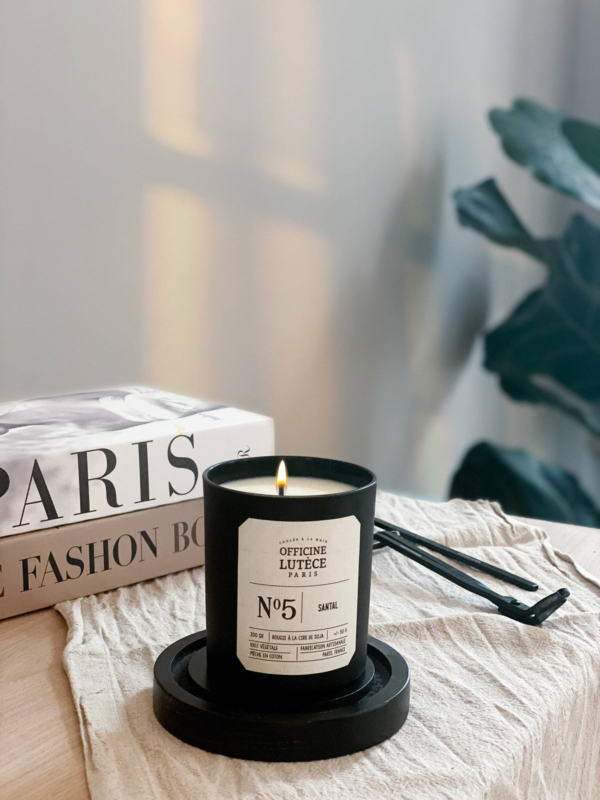 Bougie Parfumée Nº5 Santal