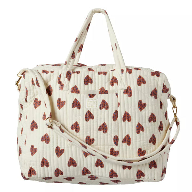 Sac Cabas Coeur Sauvage Ecru