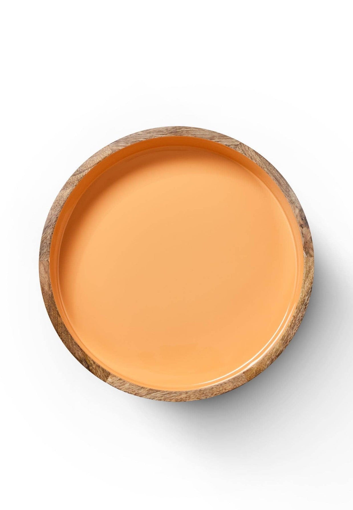 Bol en bois SINGA: Cantaloupe / OS
