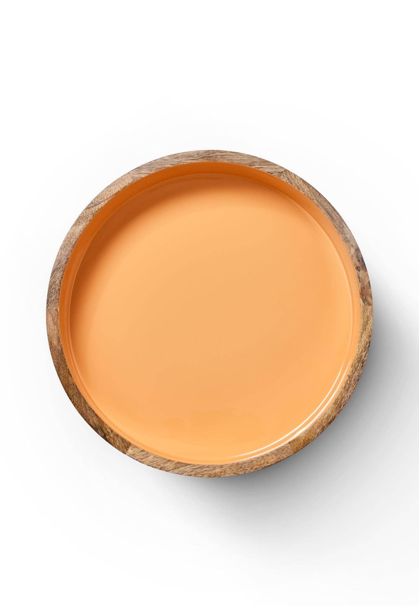 Bol en bois SINGA: Cantaloupe / OS