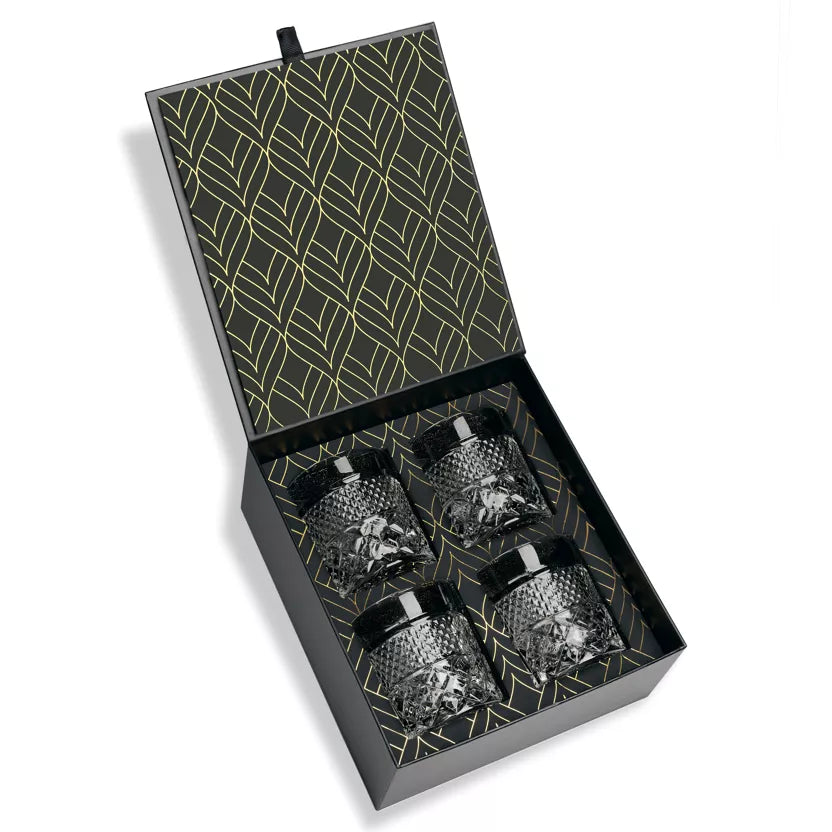 Coffret 4 verres à Whisky Admiral